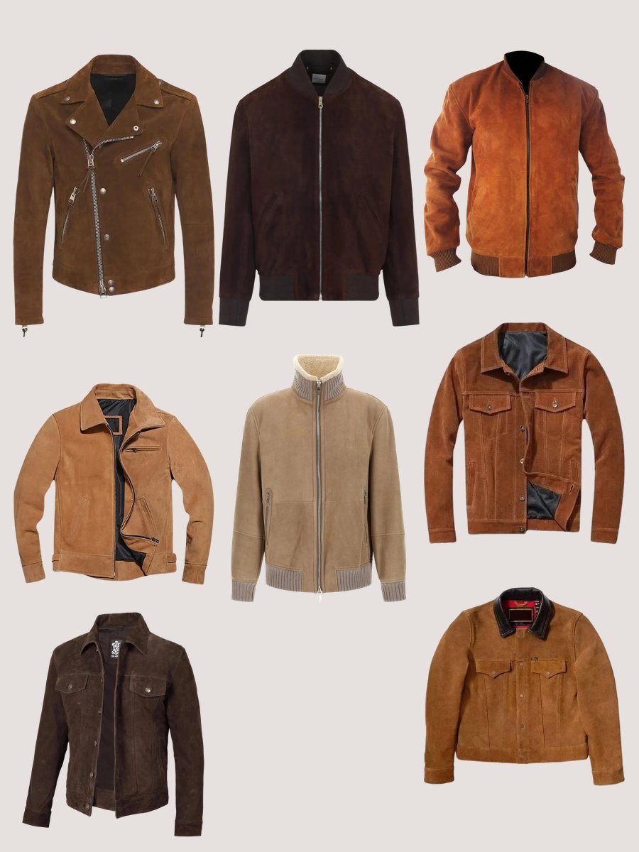 Suede Search: Rocking the Brown Suede Men's Jacket
