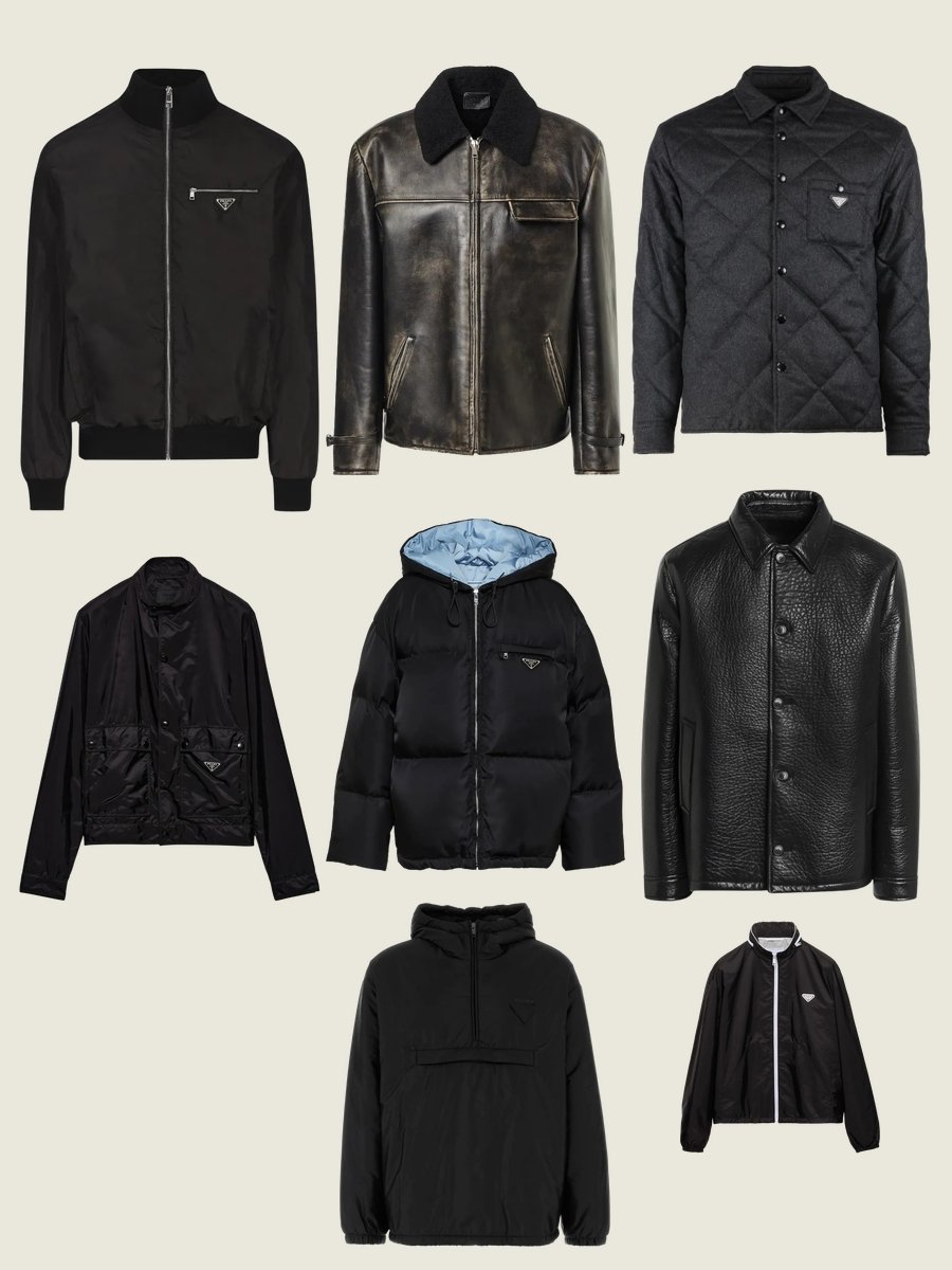 Effortlessly Chic: Black Prada Jacket Magic