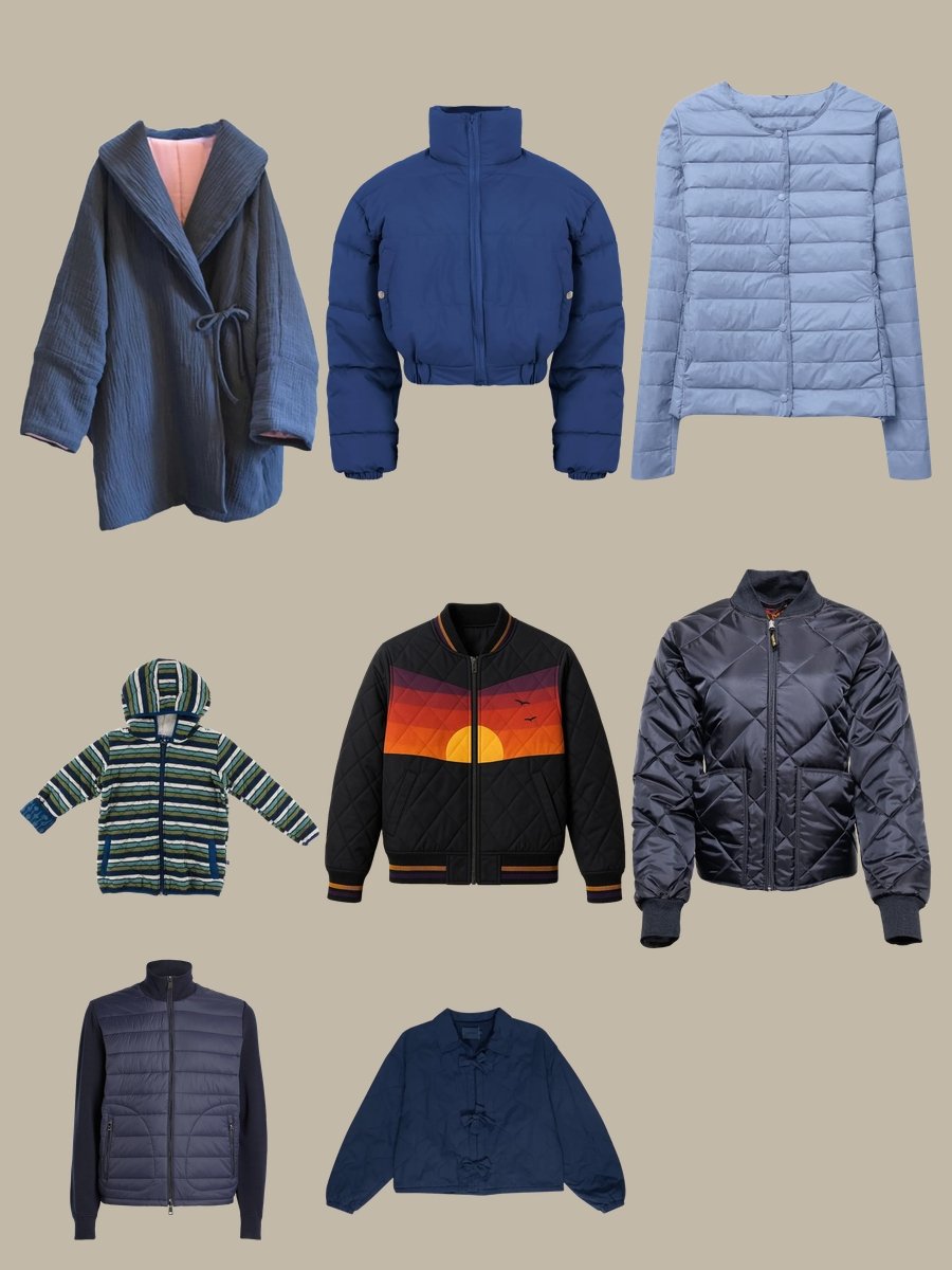 Barn Jacket Bliss: Style Your Navy Quilted Charm