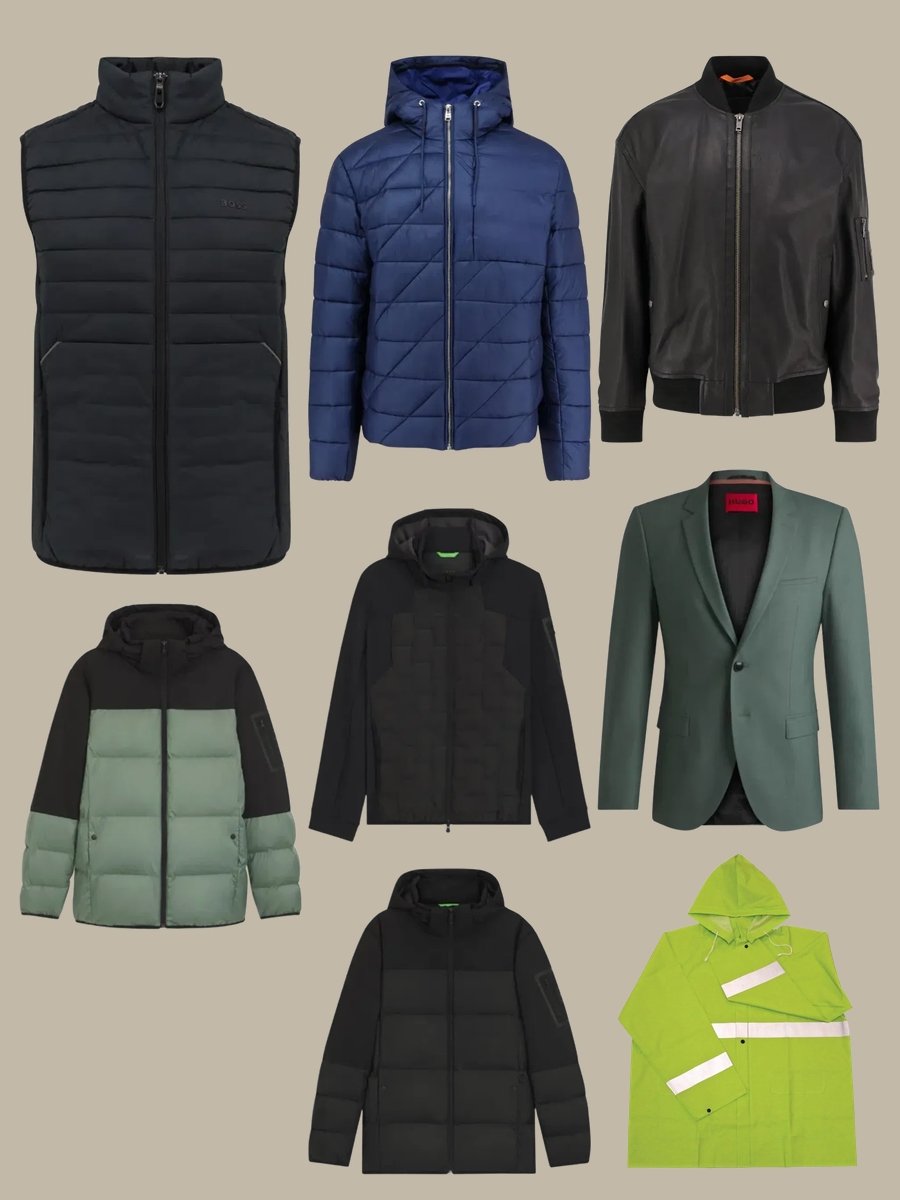 Get Noticed with a Navy Hugo Boss Jacket