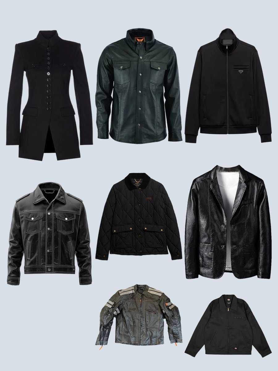 Unlock Chic Vibes with a Sleek Black Tangent Jacket