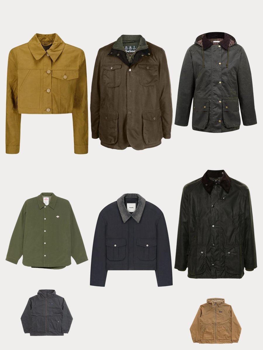 Waxed Jacket Wonder: Style & Sizzle in Olive