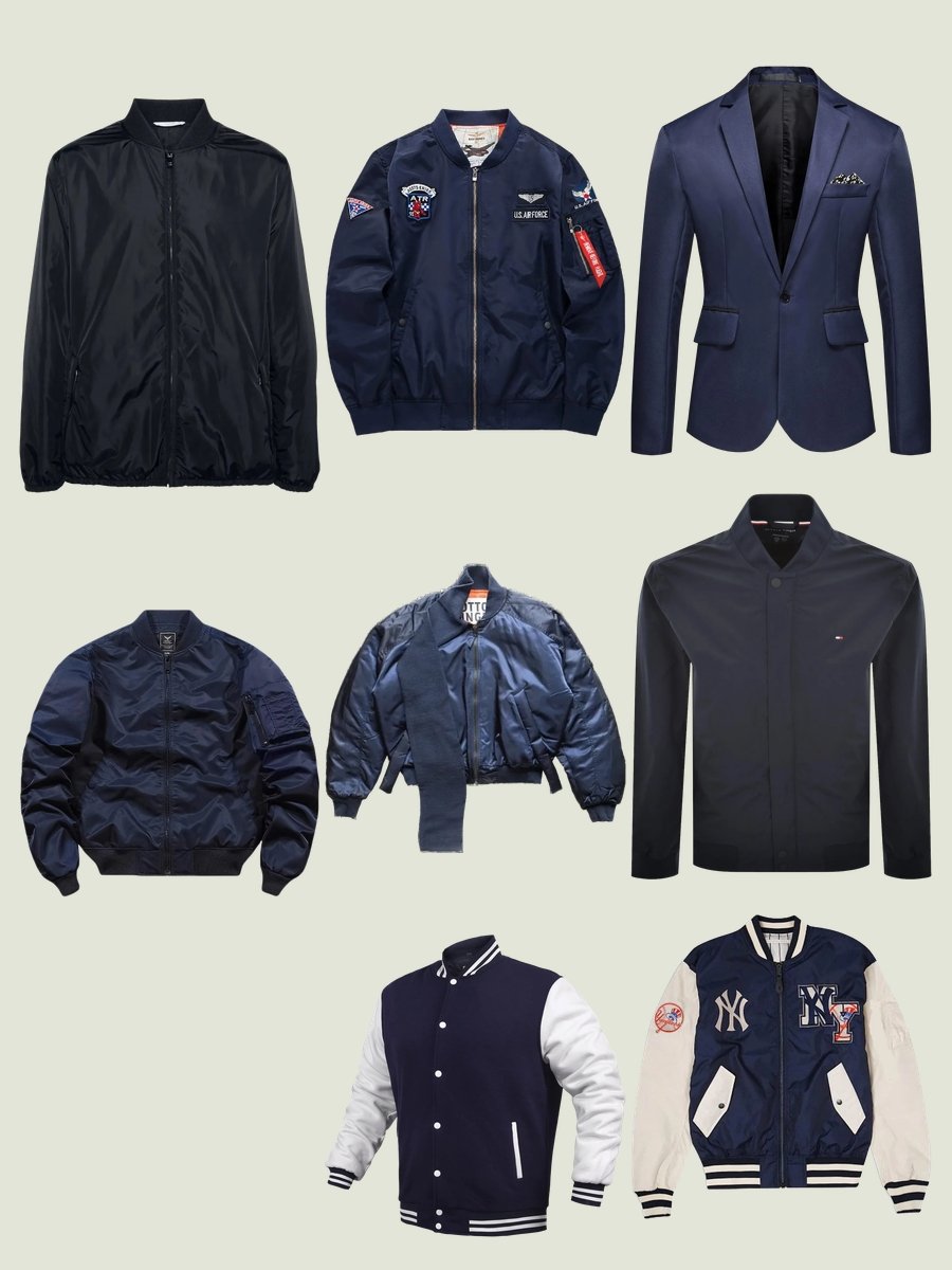 Mastering Sports Jackets for Men: The Navy Bomber