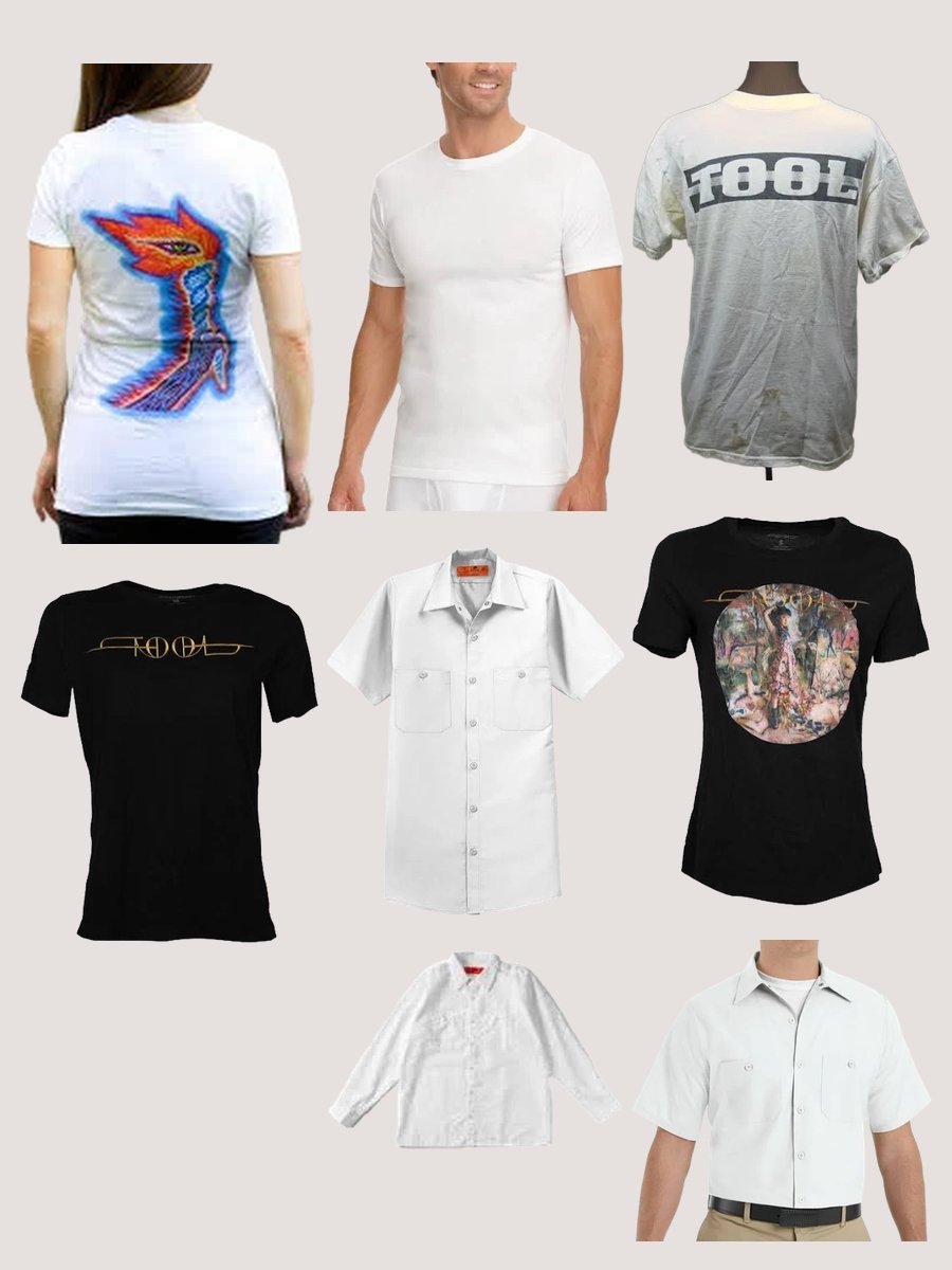 Tool Shirt Triumph: Style with a White Twist