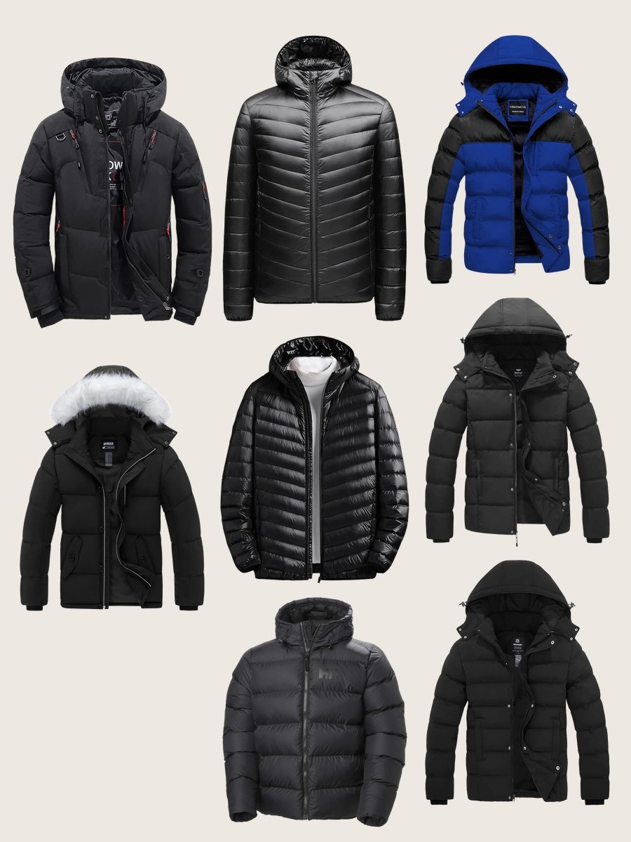 Women in Winter Jackets: Fabulous in a Black Puffer!