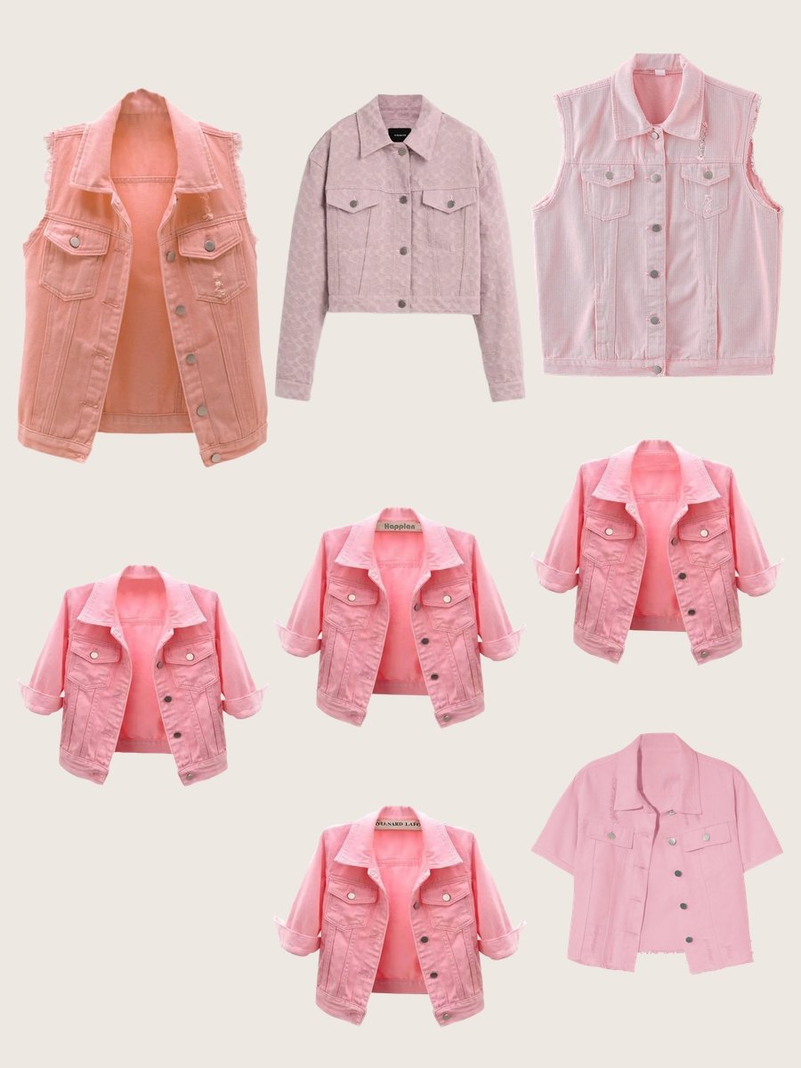 Pink Denim Jacket: Style with a Chic Twist!