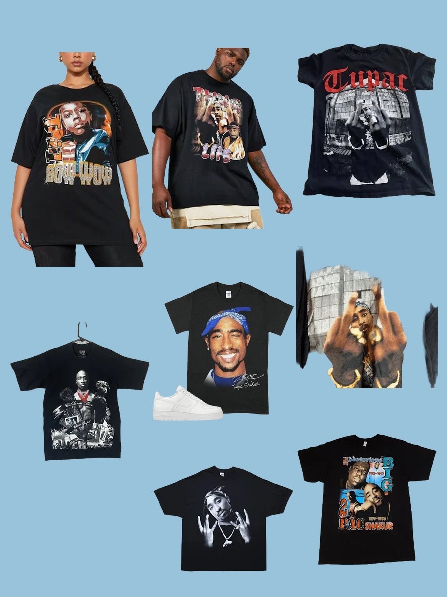 Rock the Streets with a Vintage Tupac T-Shirt