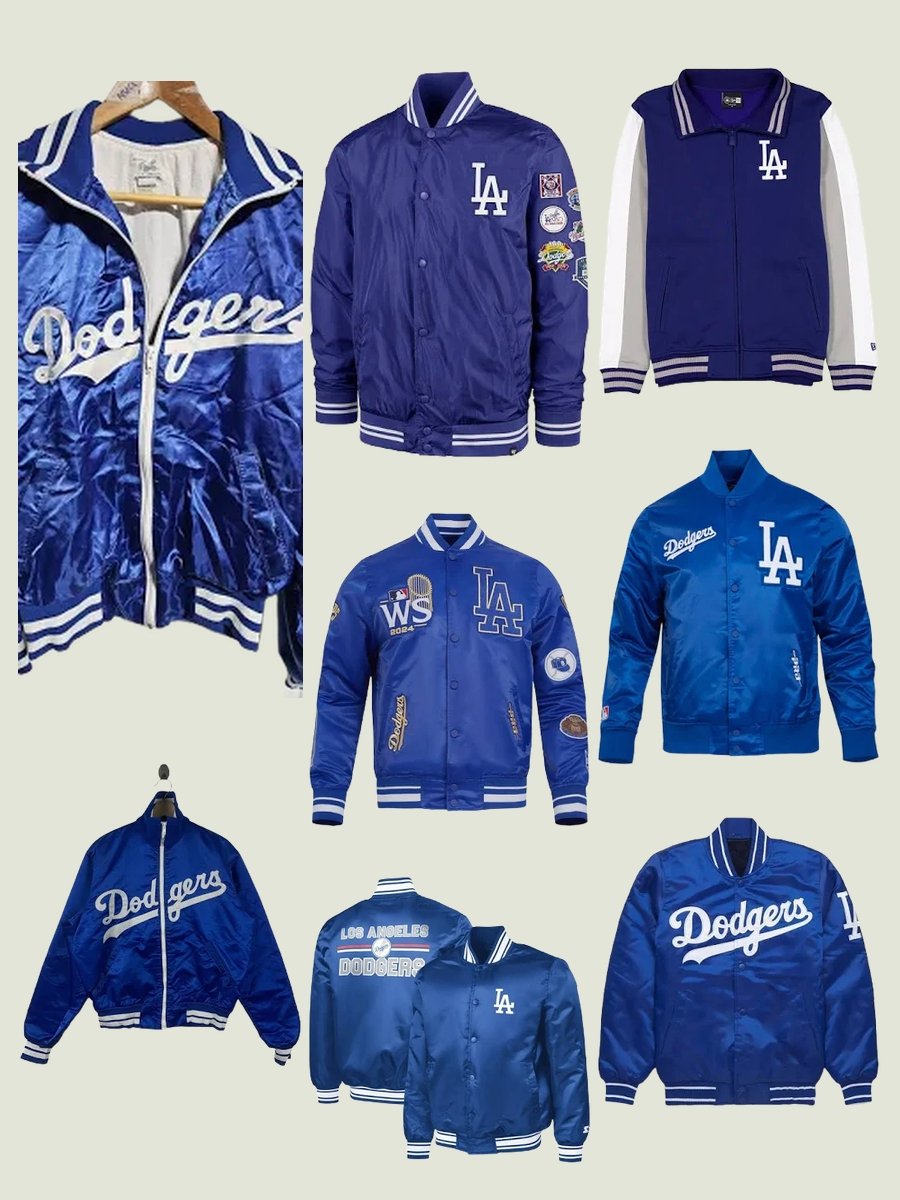 Rock the Look: Los Angeles Dodgers Bomber Jacket