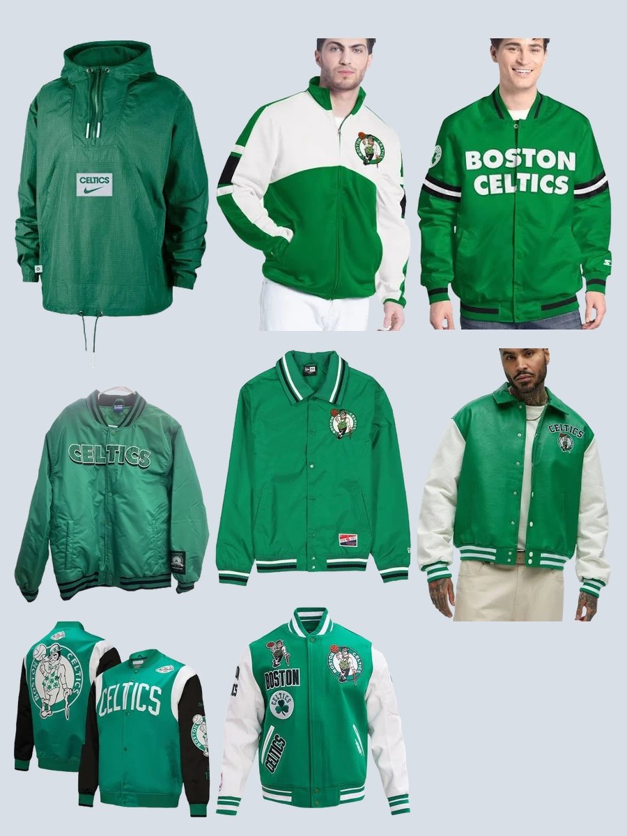 Rock the Streets: Boston Celtics Jacket Edition