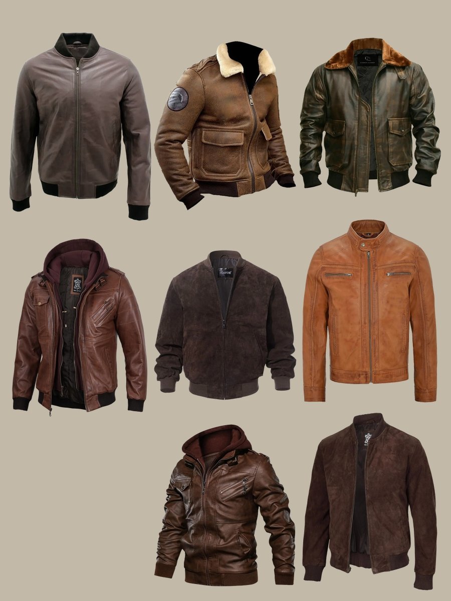 Unleash Chic: Rock the Brown Leather Jacket