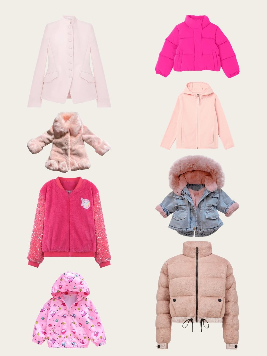 Chic Toddler Jackets: Fun in Pink Fleece