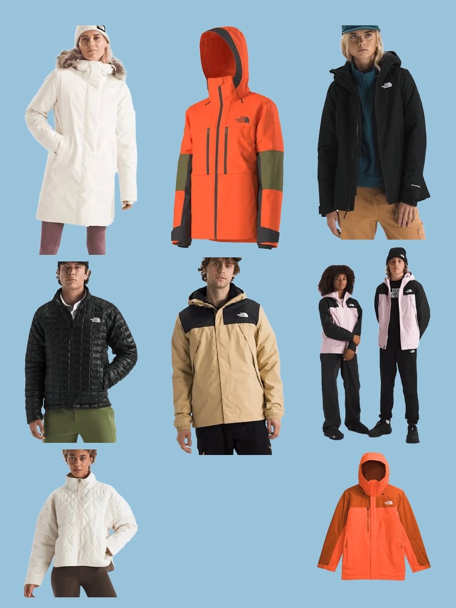Snowboarding in Style: The North Face Jacket Guide