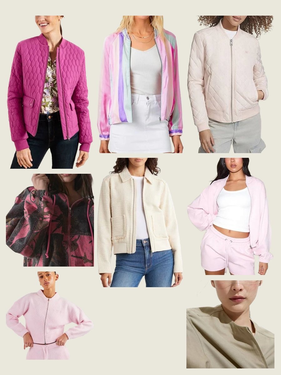 Spring Jacket Women: Embrace Pastel Bomber Bliss