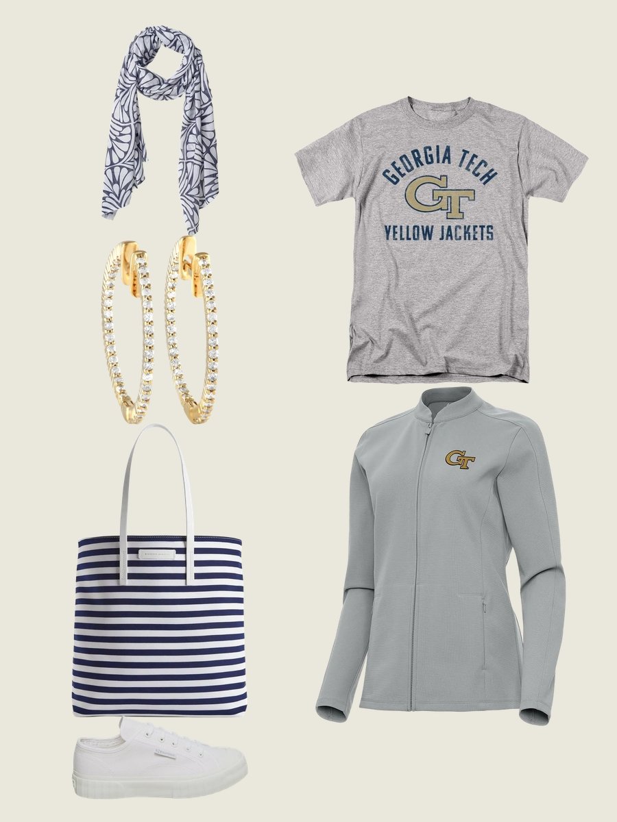 Georgia Tech Yellow Jackets vs. Georgia Bulldogs: Fashion Face-off!