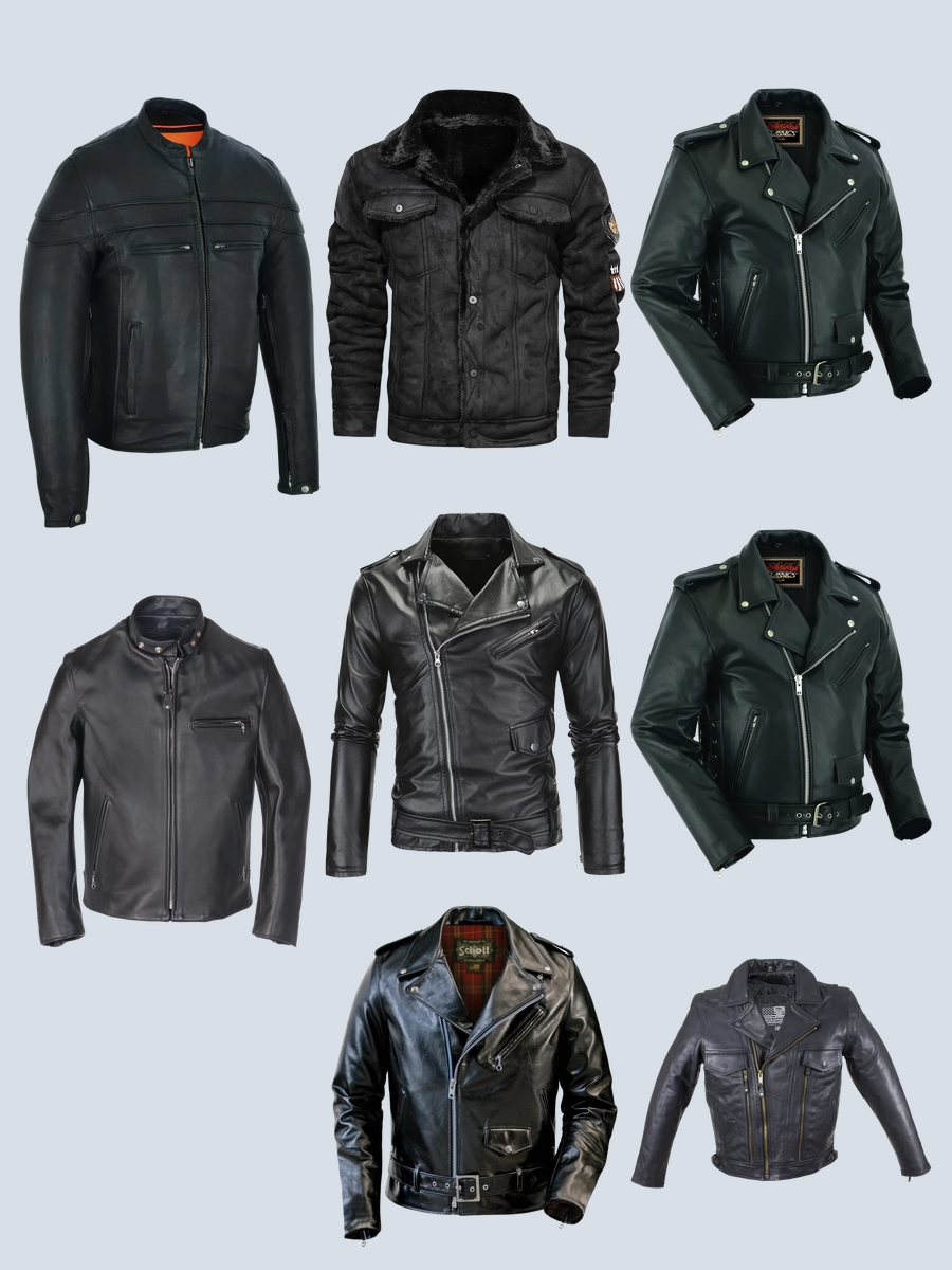 Sizzle On: Style a Leather Motorcycle Jacket