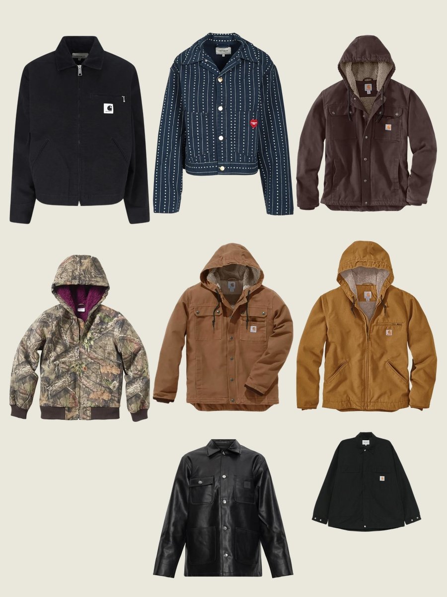 Rock Your Look with a Brown Carhartt Jacket