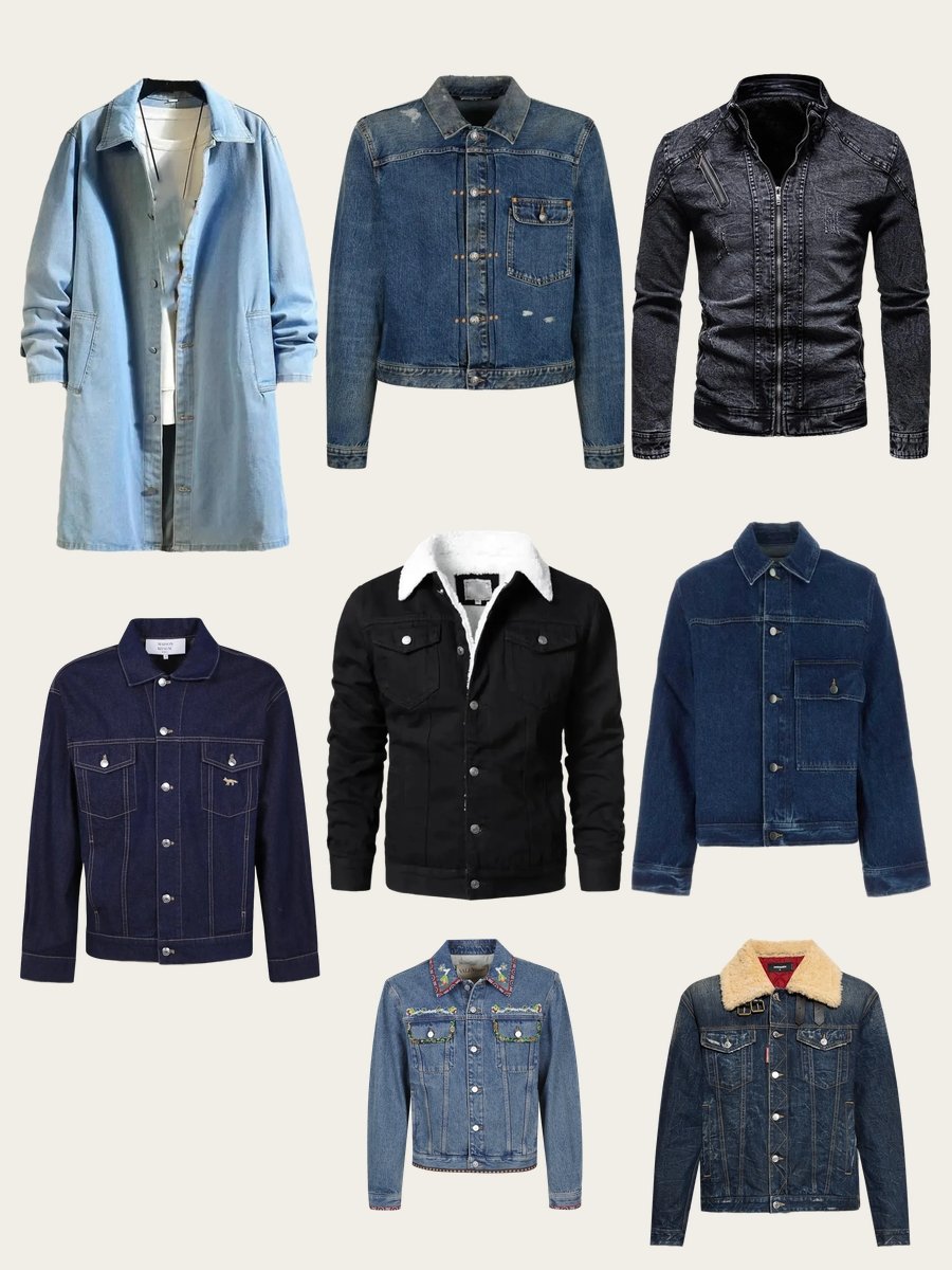 Mens Jean Jacket Fringe: A Stylish Statement Piece