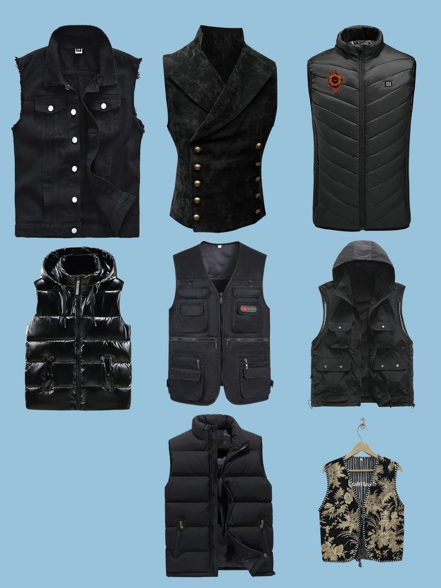 Elevate Your Look: The Timeless Black Vest Jacket