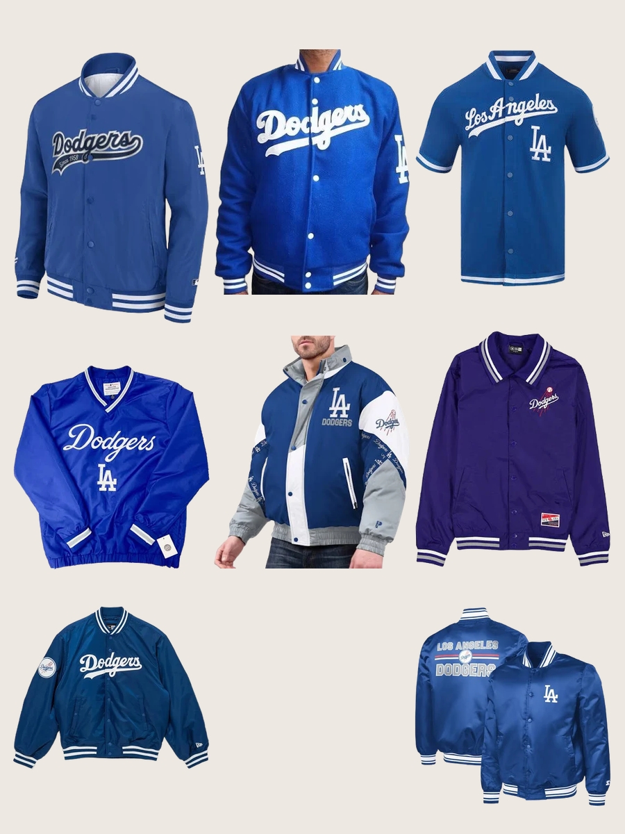 Rock the Look with a Los Angeles Dodgers Jacket