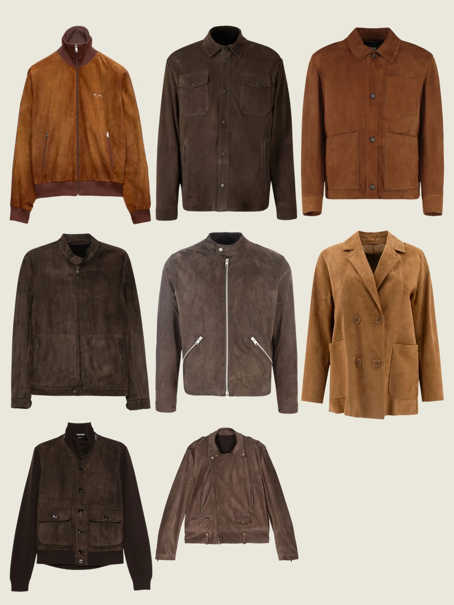 Brown Jacket Bliss: Effortlessly Rock a Suede Classic