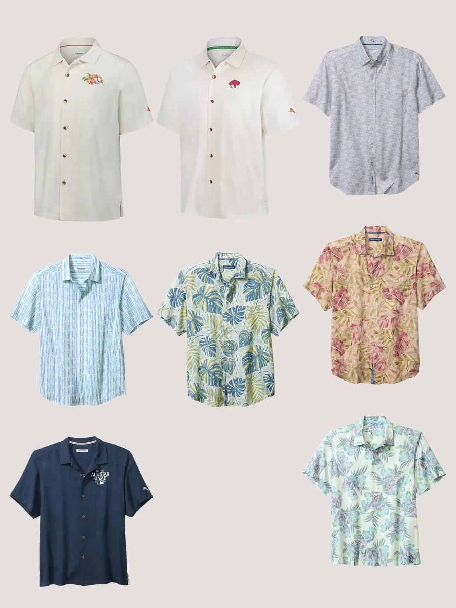 Tommy Bahama Men's Shirts: Style and Comfort in One!
