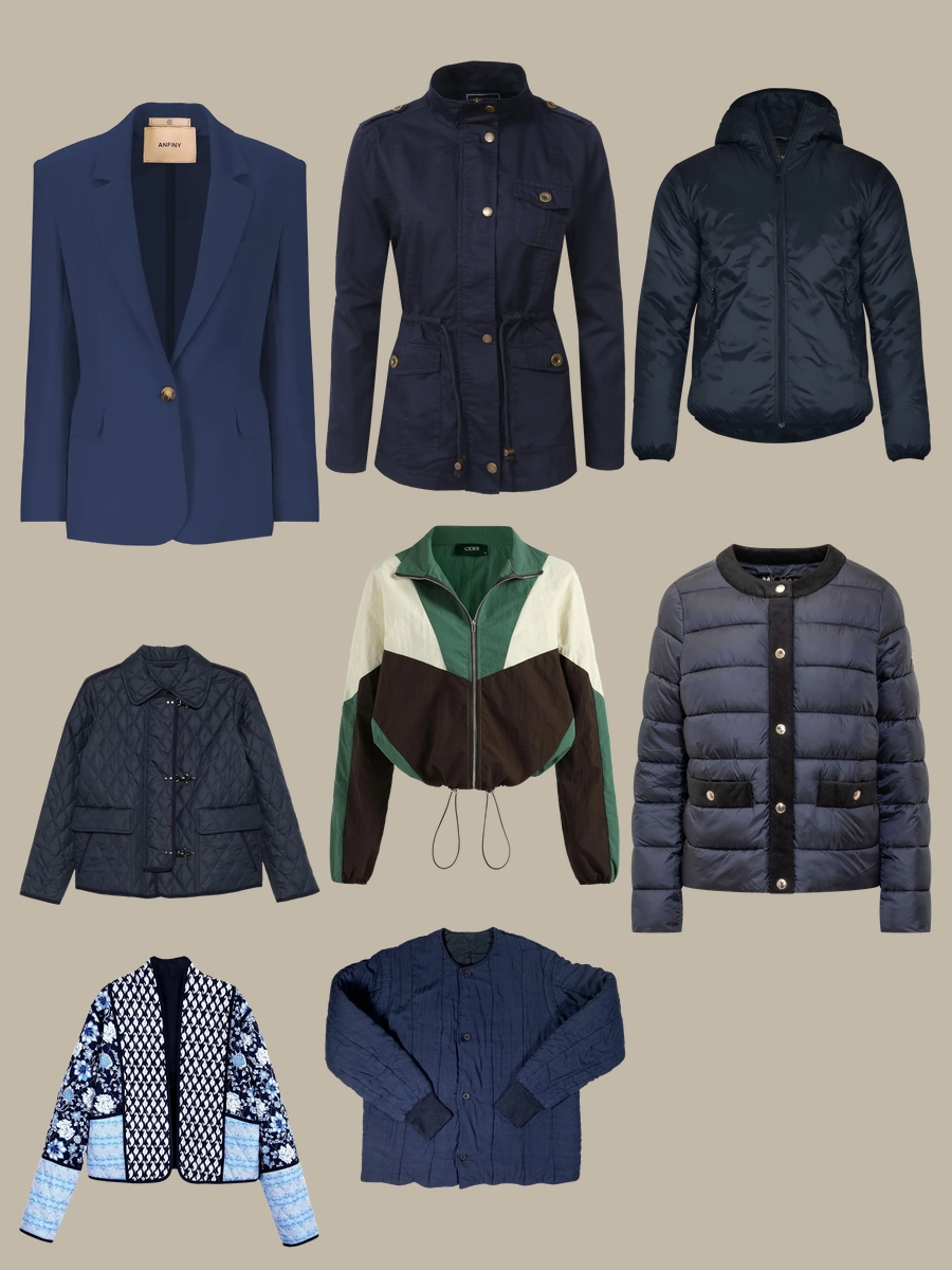Quilted Jacket Womens: Navy Puffer Style Revolution