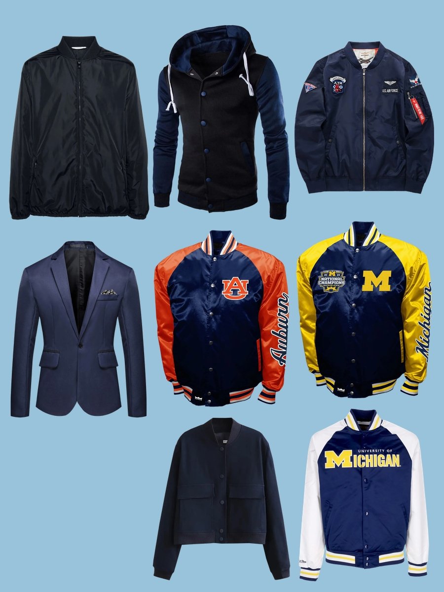 Bomber Jackets: Revamp Your Wardrobe with Navy Satin