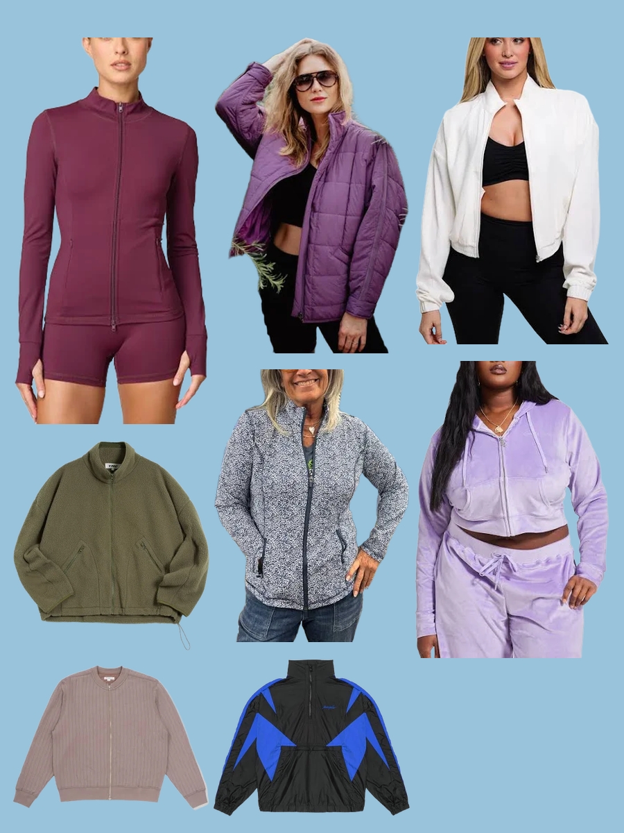 Evan Kinori Zip Jacket Purple: Style Revolution