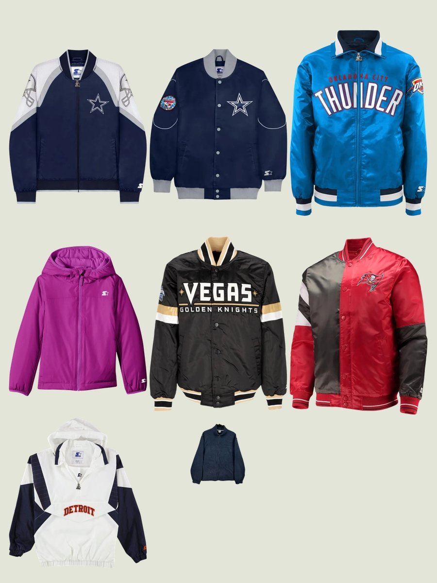 Revive the Vibe: Starter Jackets 90s Edition!