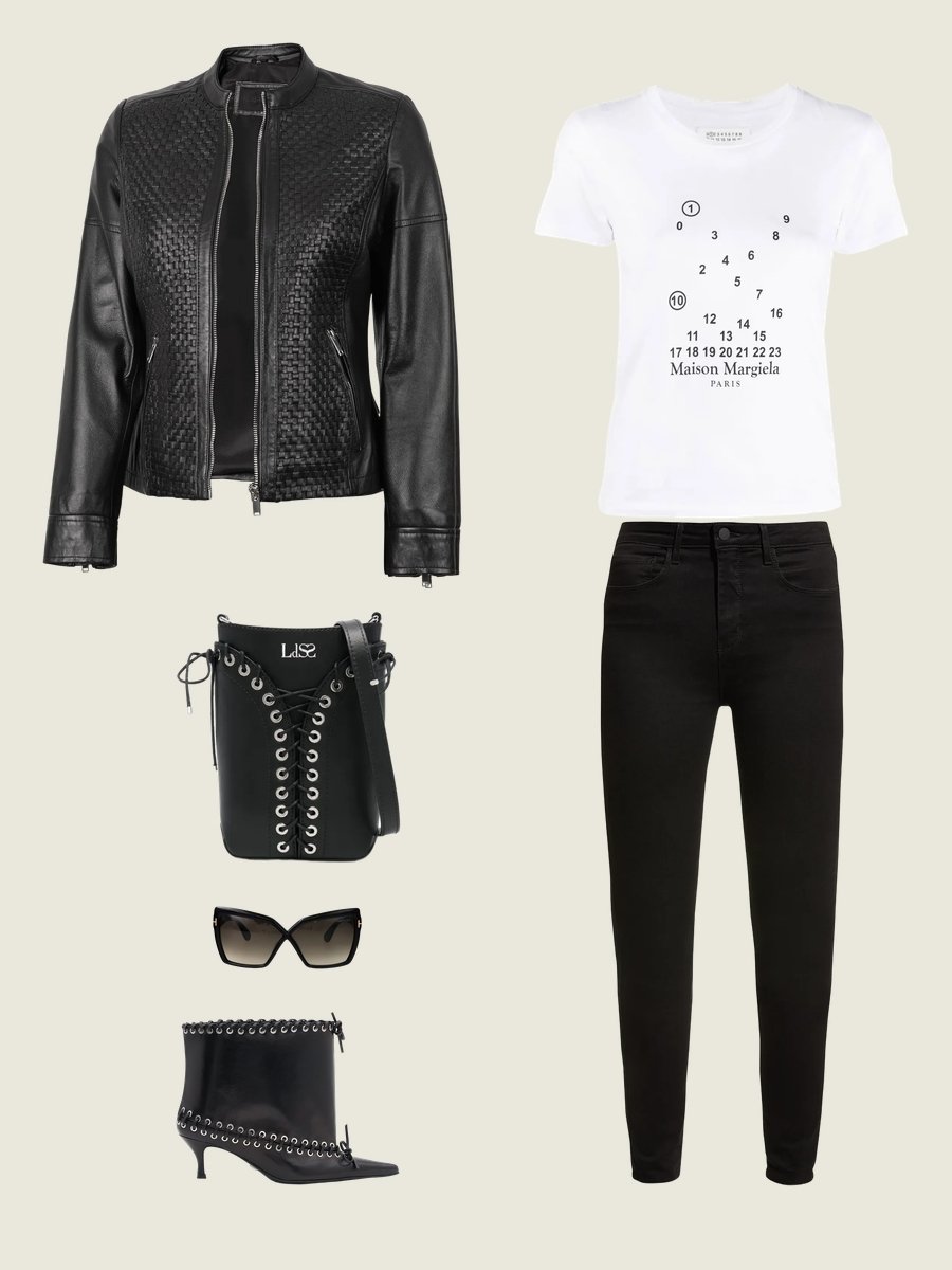 Rock a Leather Jacket with Fur: Style Elevated!