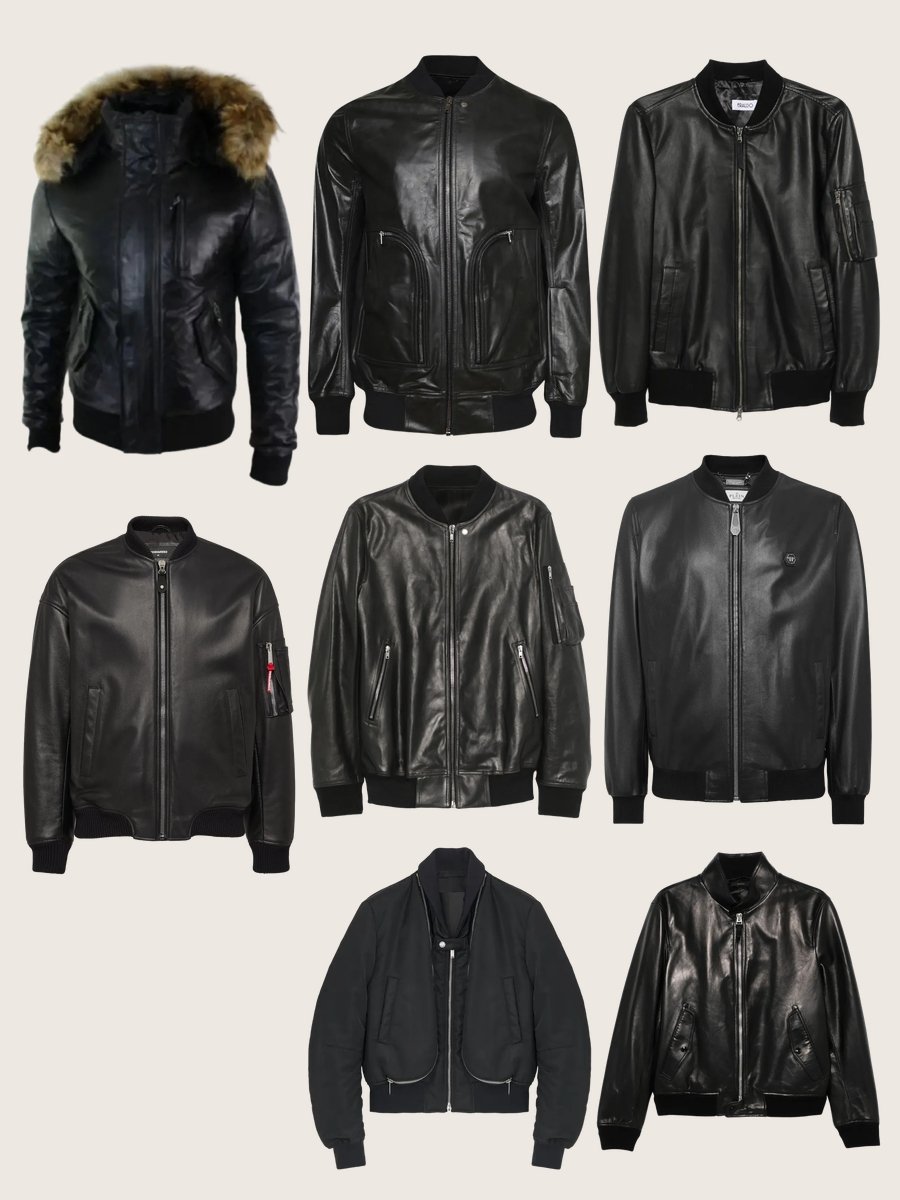 Leather Bomber Jacket: Elevate Your Style Effortlessly!