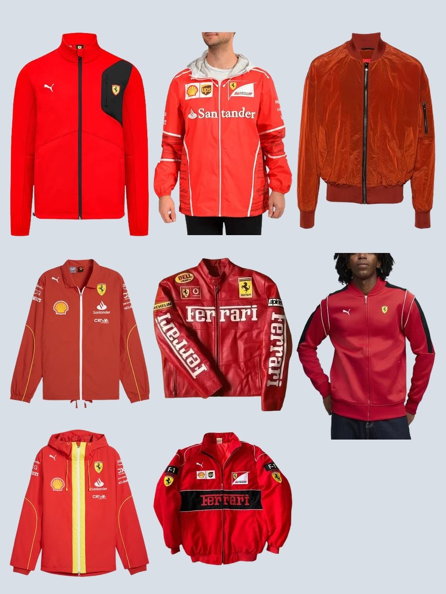 Ferrari Clothing Jacket: Speedy Style Statement
