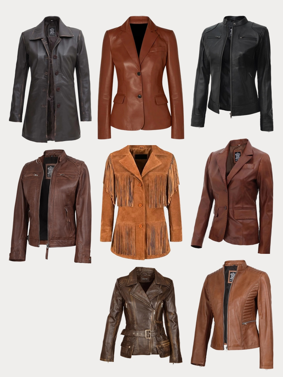 Why the Leather Brown Jacket Is Your New BFF