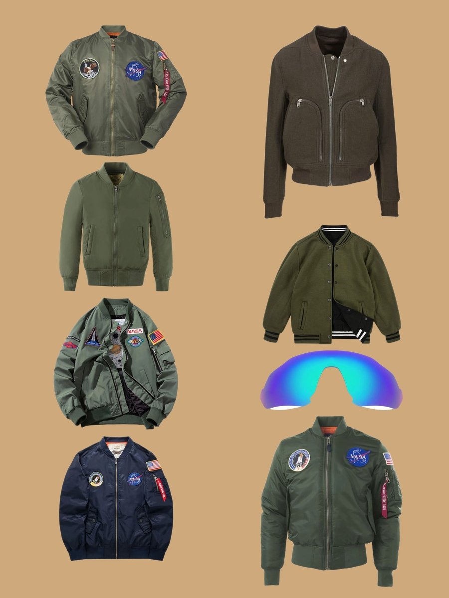 Master the Green MA-1 Flight Jacket Look Now