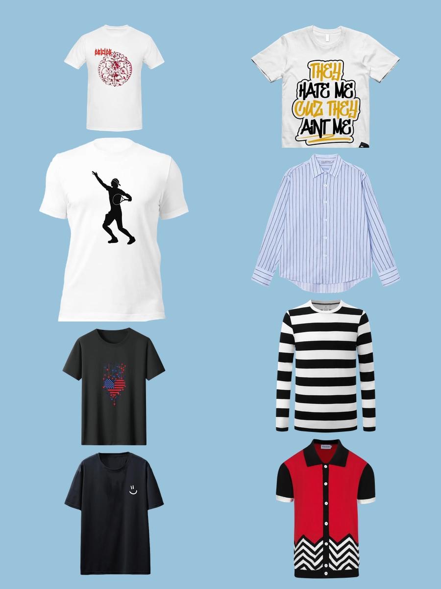 Tony Soprano Shirts: The Black and White Bold Vibe