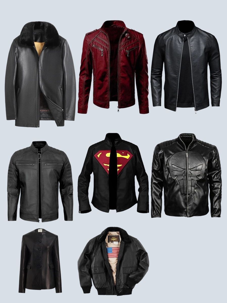 Unleash Your Wild Side: Black Leather Straight Jacket Style