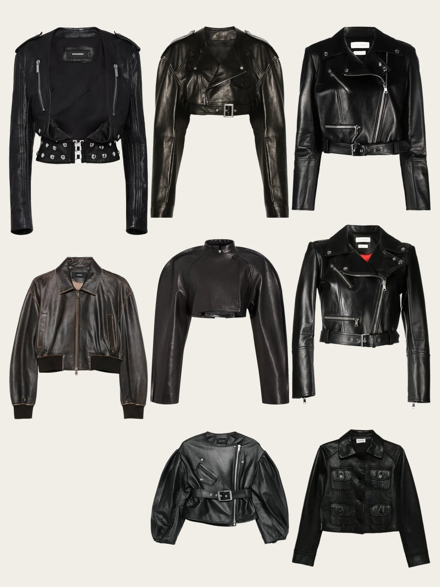 Cropped Leather Jacket Chic: Your Must-Have Fashion Statement
