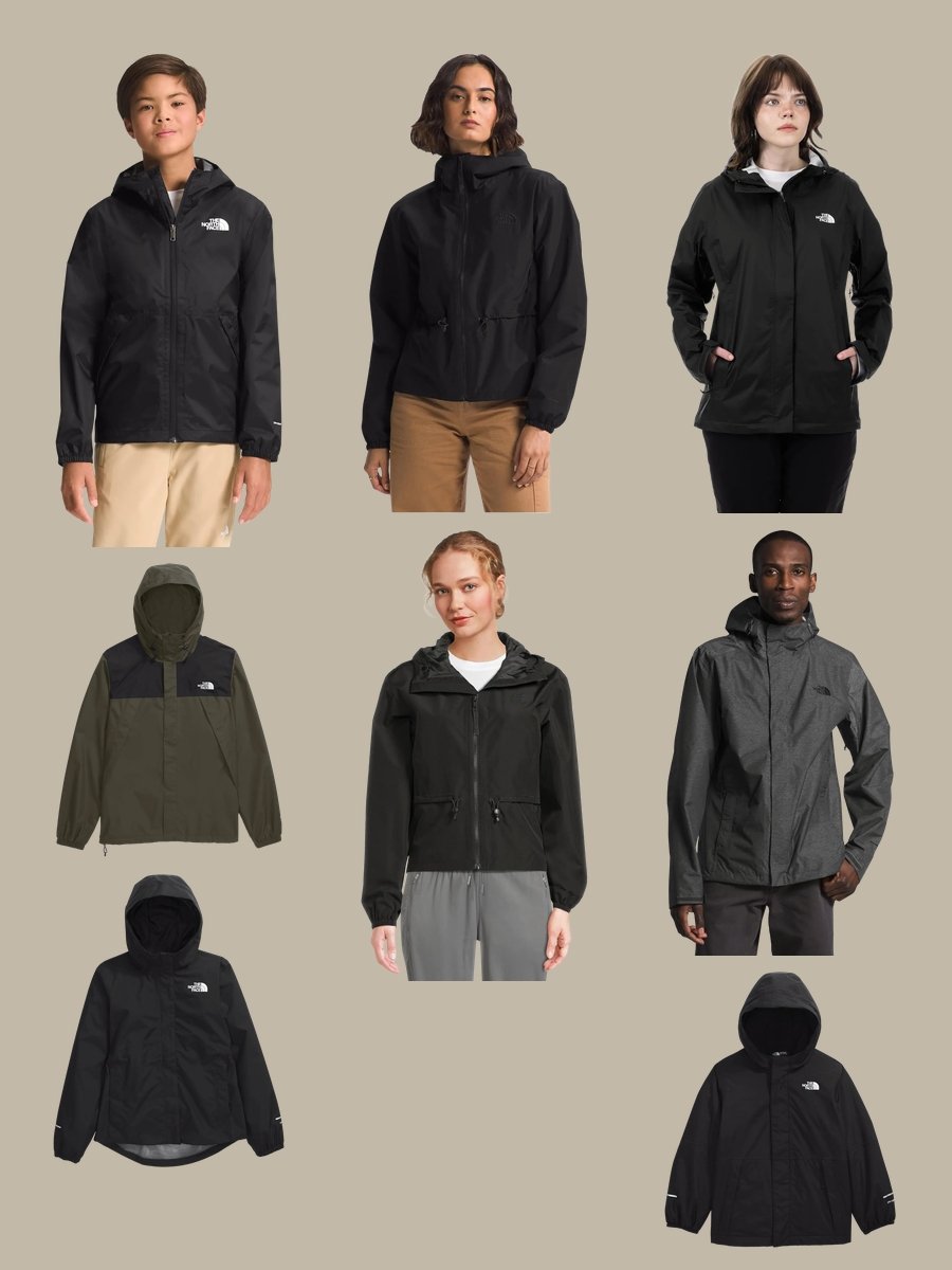 Rain-Ready: North Face Jackets with a Chic Edge