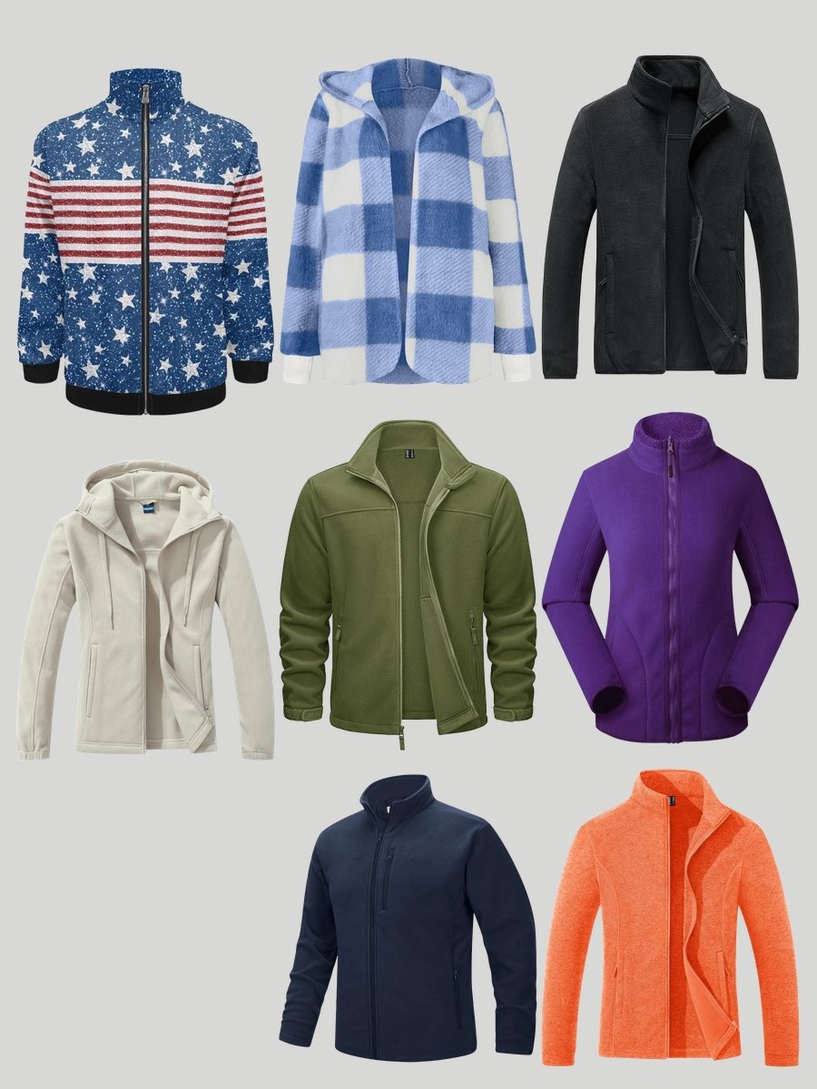Chic Comfort: Embrace Clothing Fleece Jackets