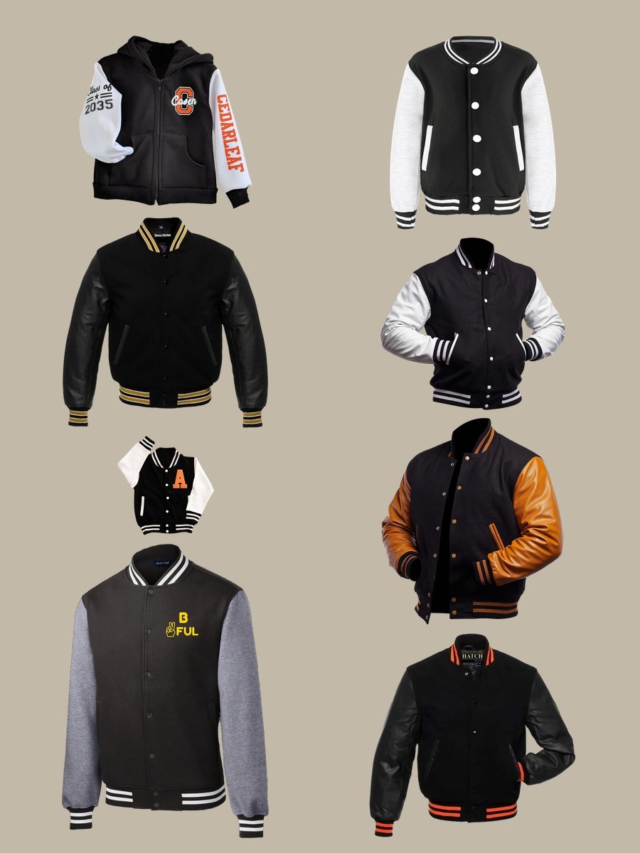 Unlock the Charm of Men's Letterman Jackets