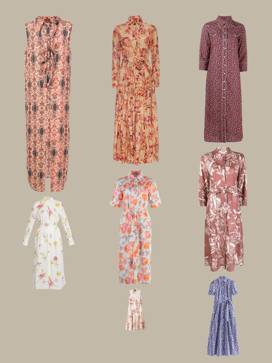 Maxi Shirt Dress Magic: Flaunt Florals This Season