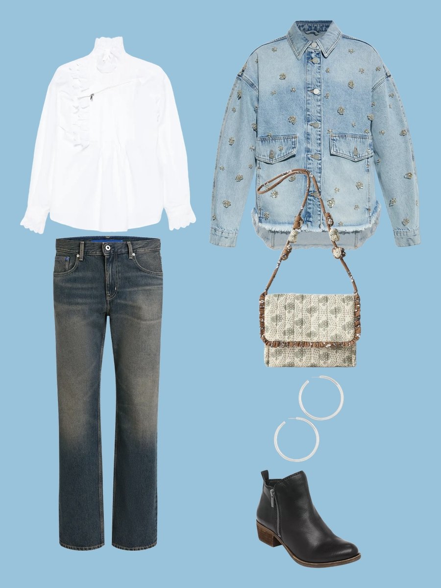 Blue Jean Jacket & Jeans: The Iconic Duo Reinvented!