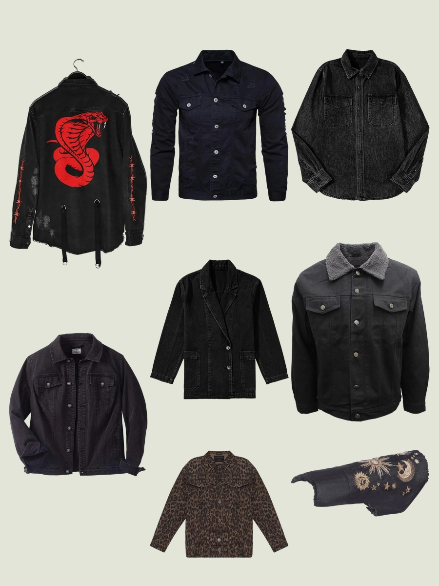 Unleash Style with a Black Jean Jacket!