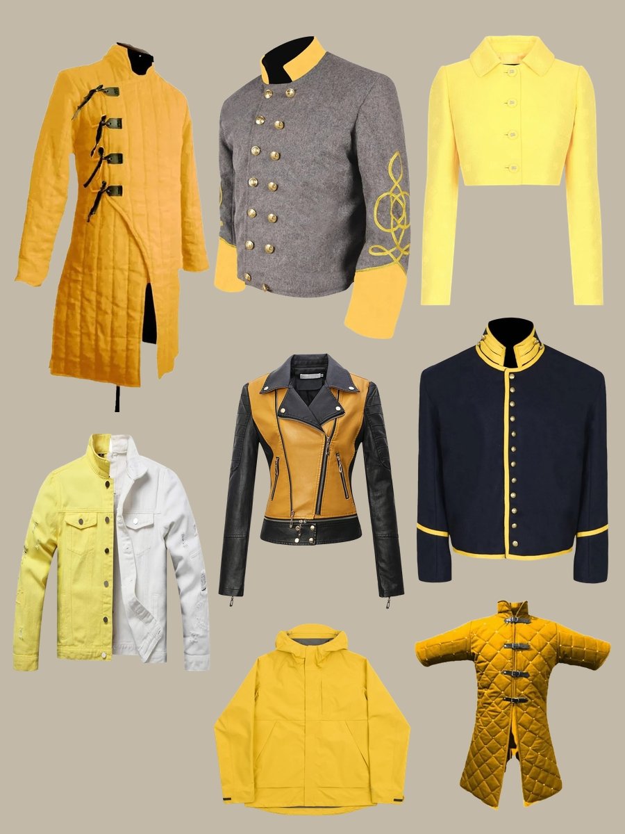 Yellow Jacket Queen: Strut in Bright Tailored Style