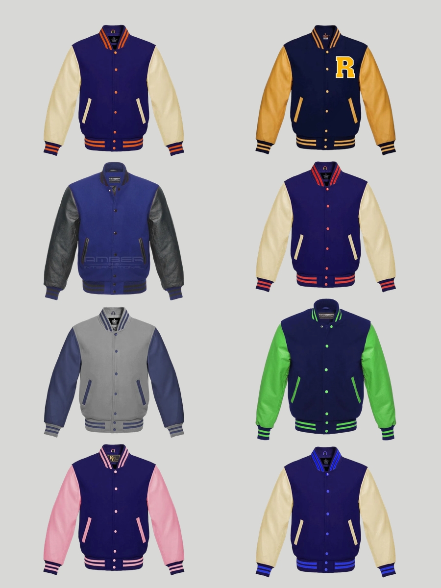 Varsity Jackets: Navy Wool Magic for Your Look