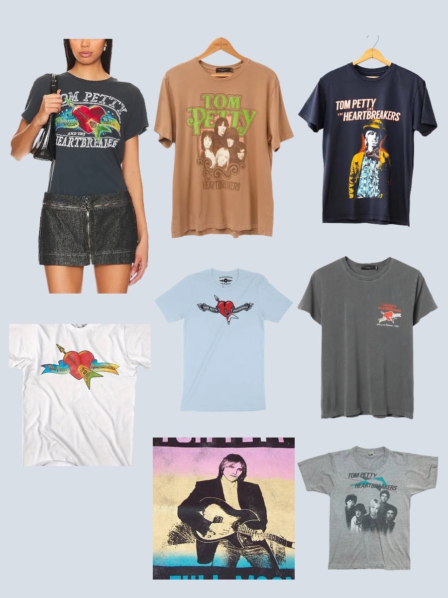 Rock the Vibe: Tom Petty Shirt Style Guide