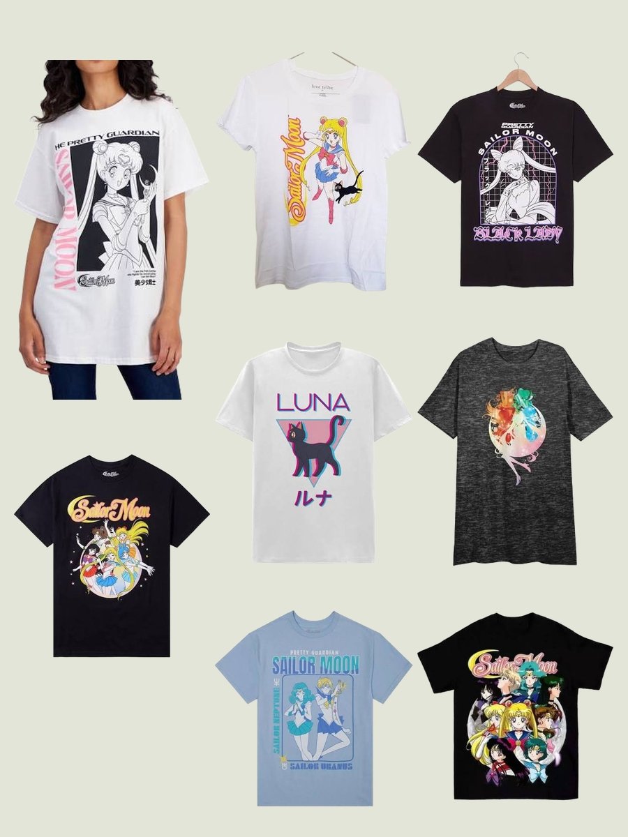 Sailor Moon Shirt Style: Anime Meets Chic