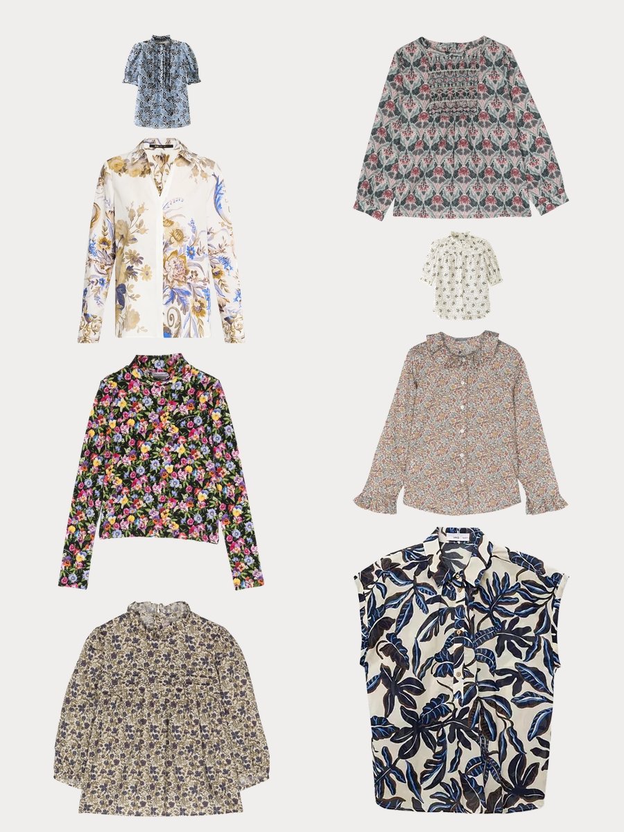 Shirt of Girlfriend: Flaunt the Floral Fantasy