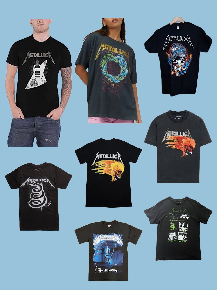 Rock the Stage with Iconic Metallica Shirts