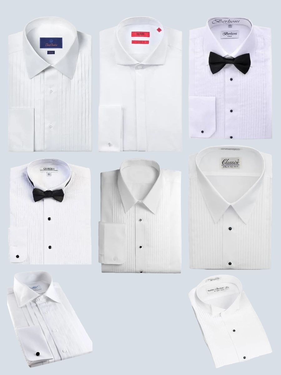 Dress Shirts Tuxedo: A White Satin Dream